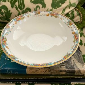 Vintage H & C Haviland Limoges France Schleiger 268 PAISLEY Oval Serving Bowl